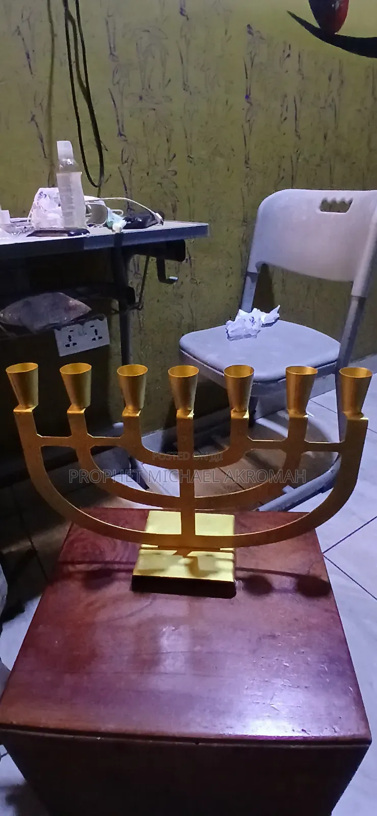 Seven Candle Holder Stand