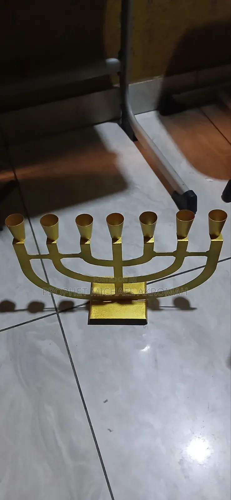 Seven Candle Holder Stand