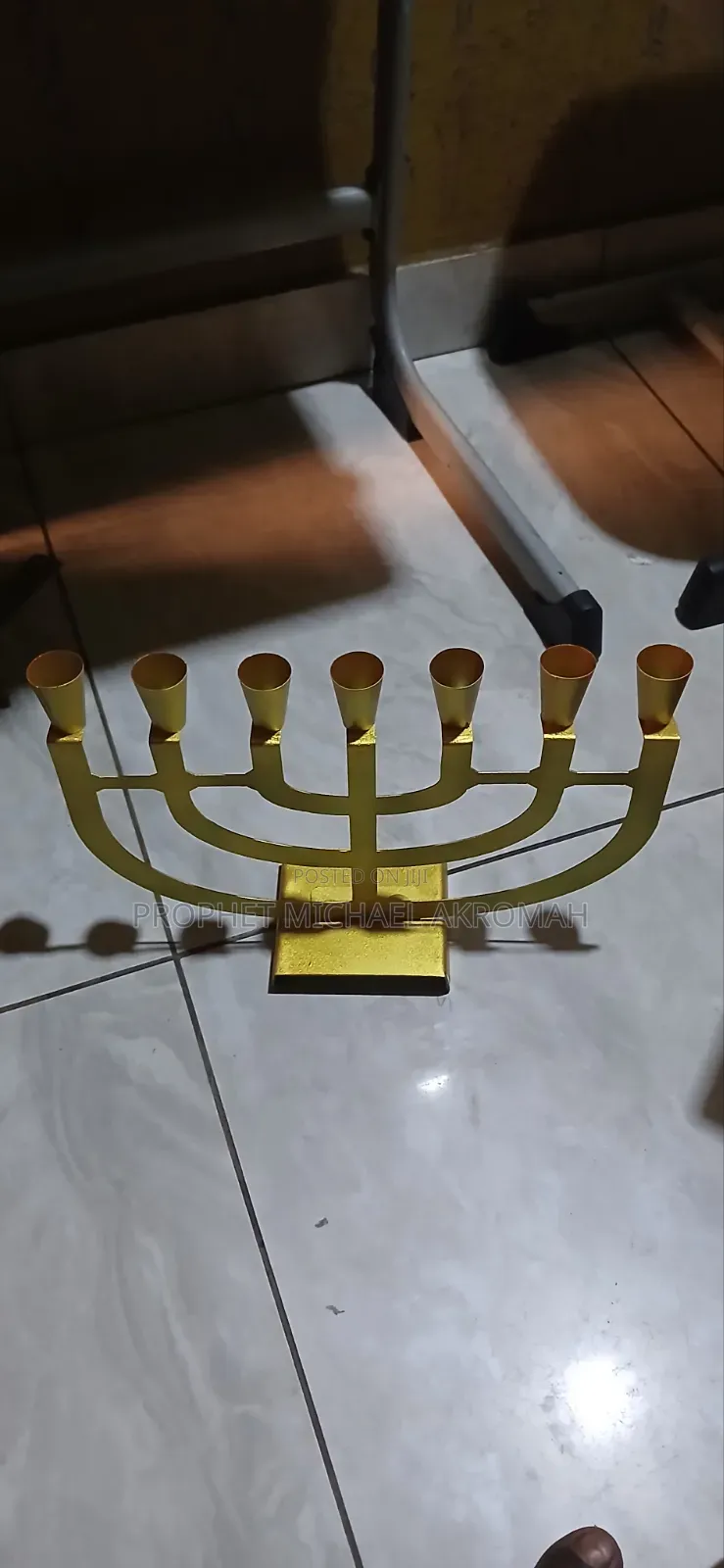 Seven Candle Holder Stand