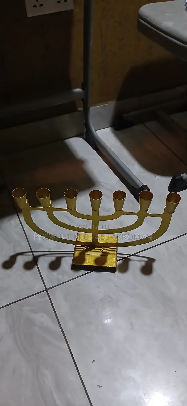 Seven Candle Holder Stand