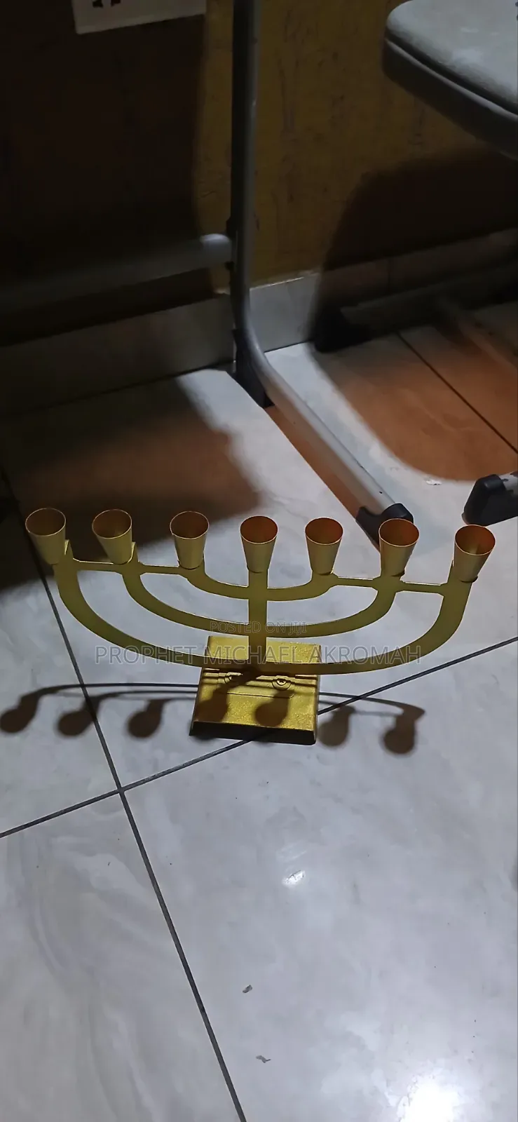 Seven Candle Holder Stand