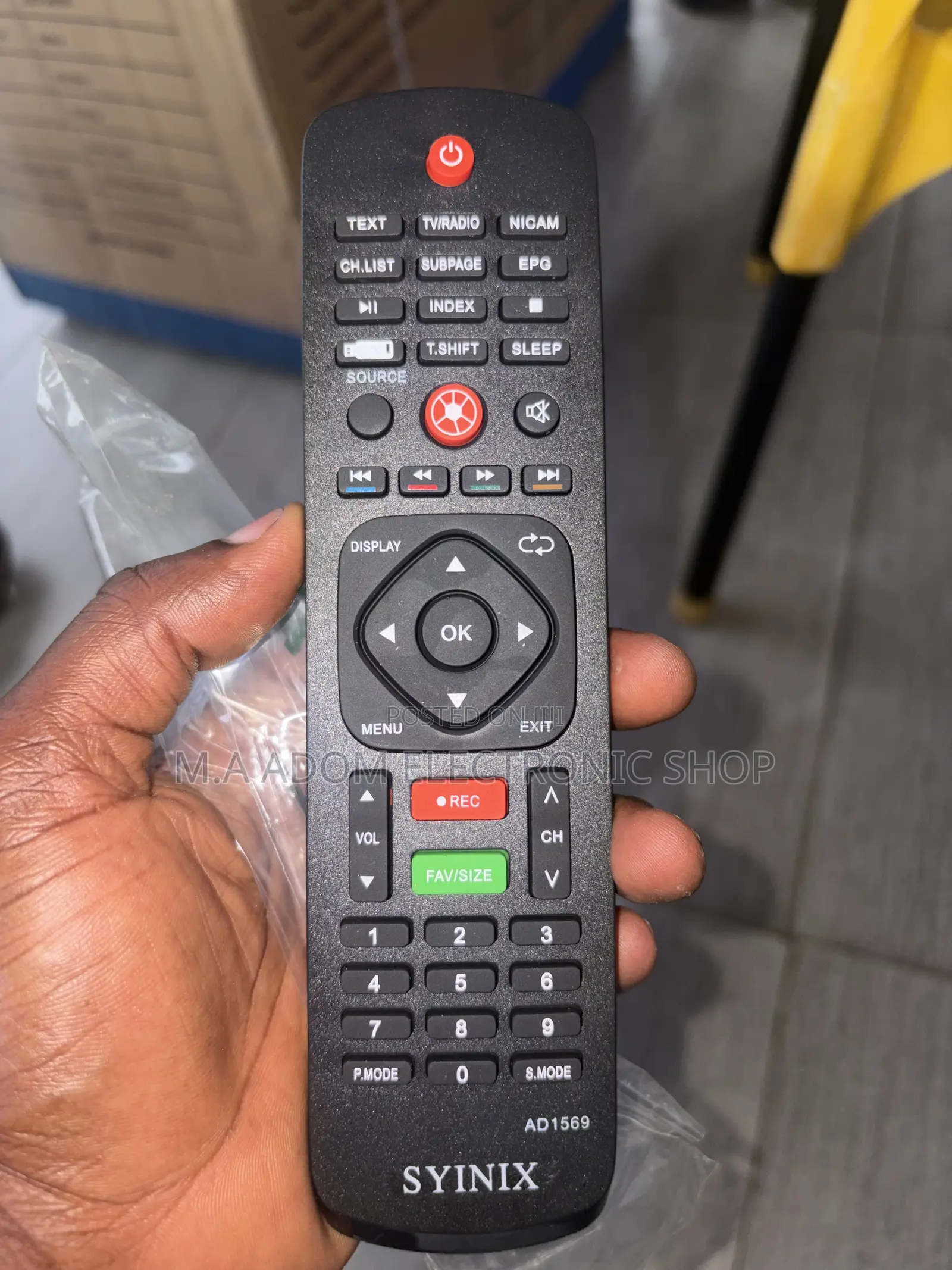 Syinix Remote Control