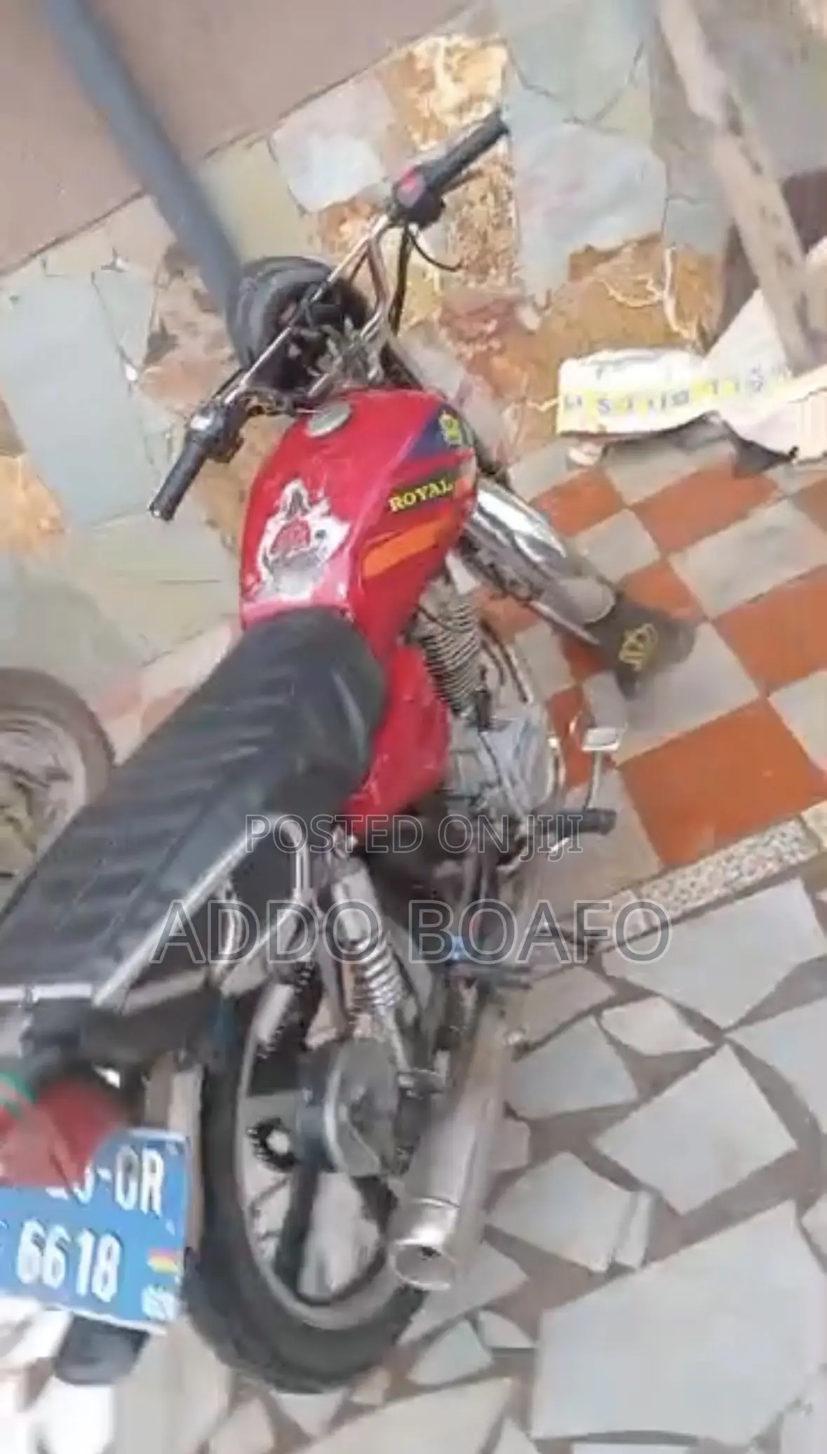 Royal Motorcycle 2020 Red
