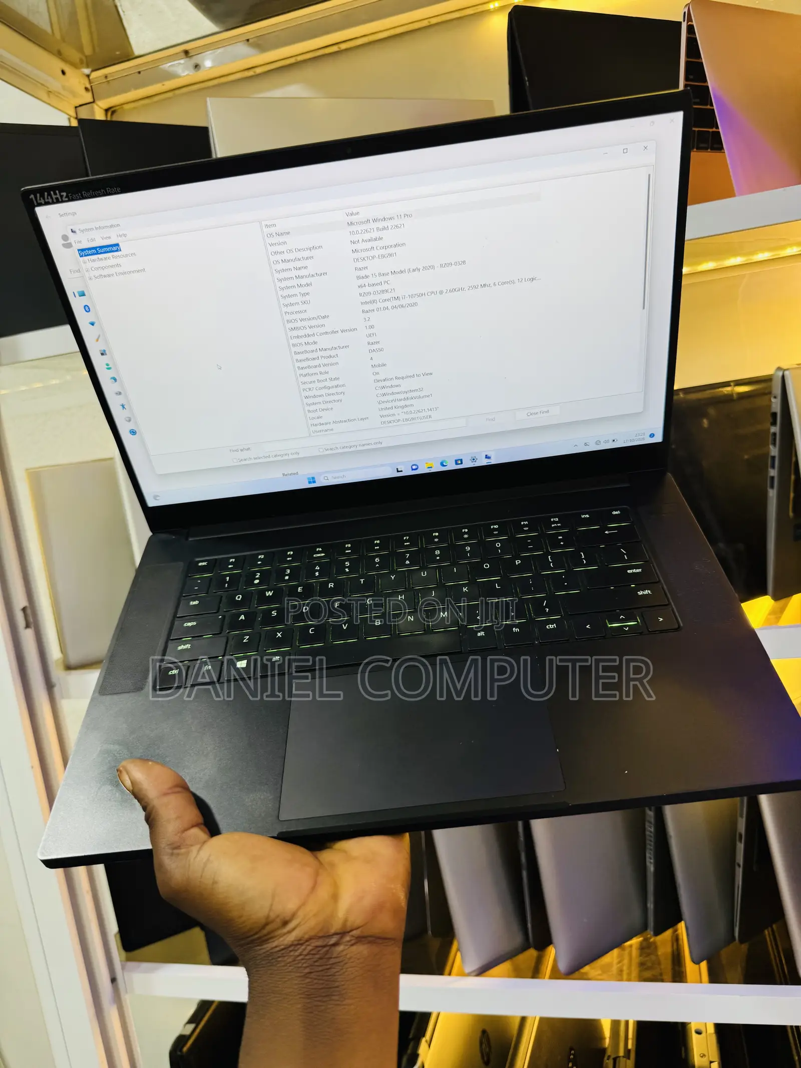 Laptop Razer Blade Pro 16GB Intel Core i7 SSD 1T