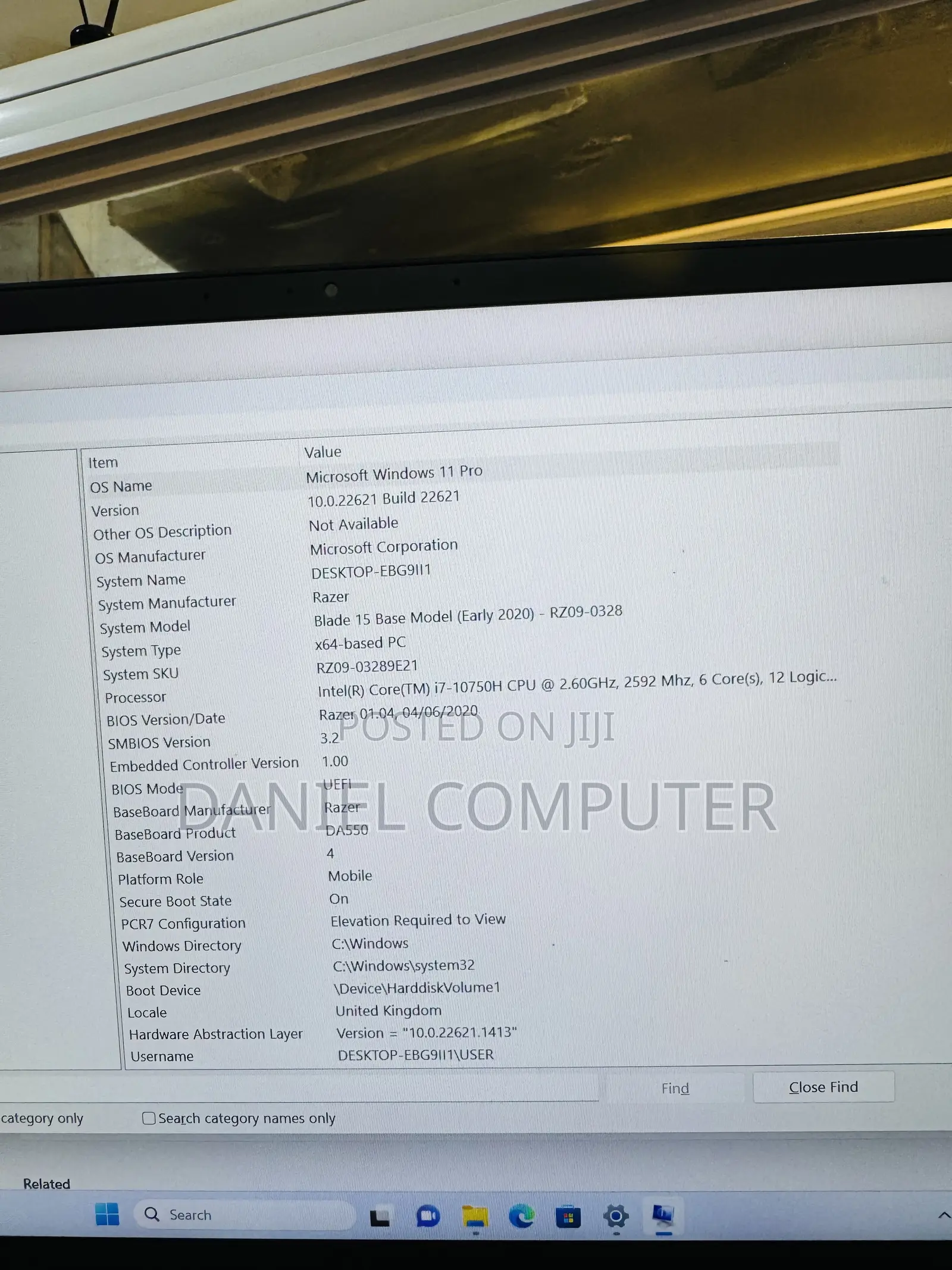 Laptop Razer Blade Pro 16GB Intel Core i7 SSD 1T