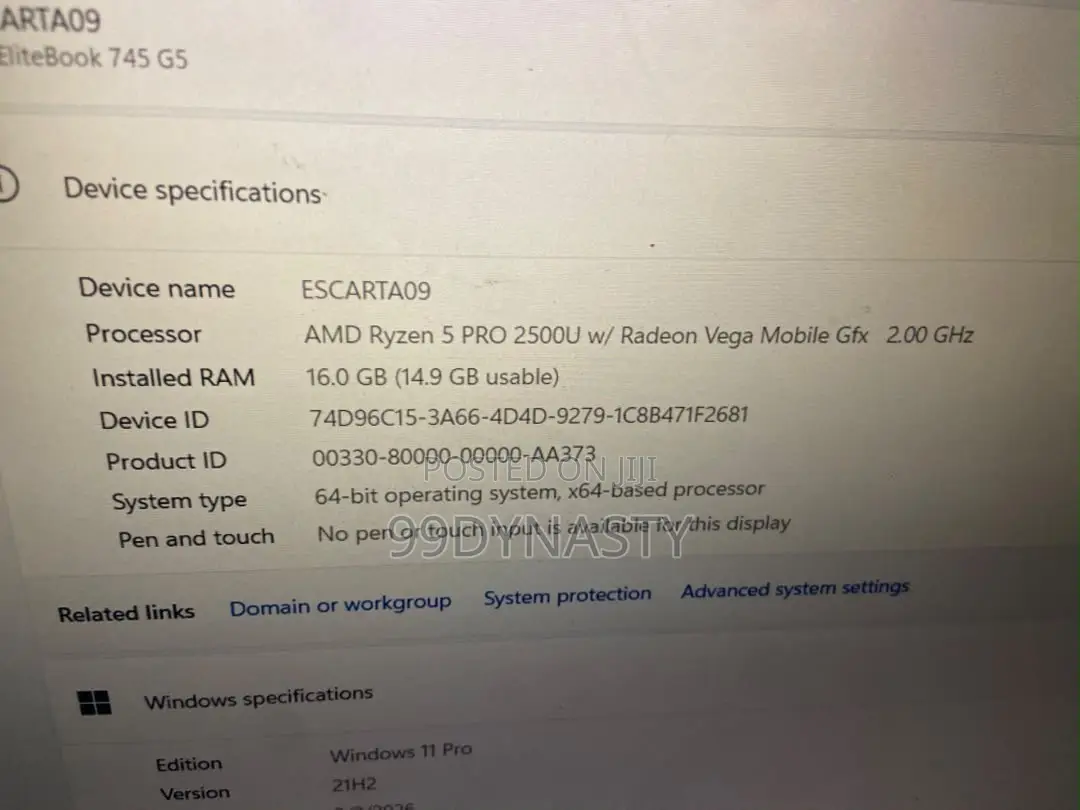 Laptop HP EliteBook 840 G6 16GB Intel Core i7 HDD+SSD 256GB