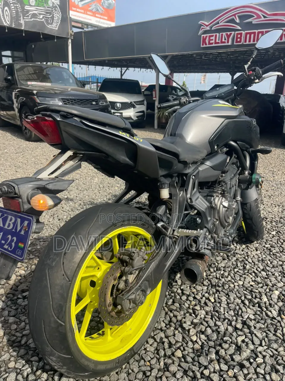 Yamaha MT-07 2018 Black