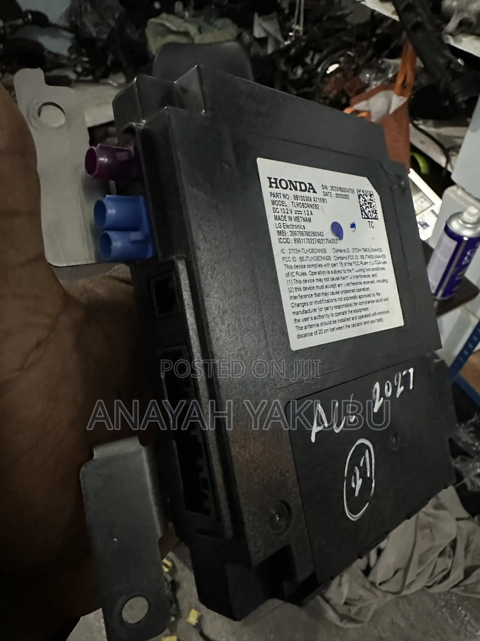 2024 Honda Accord Telematics Control Unit