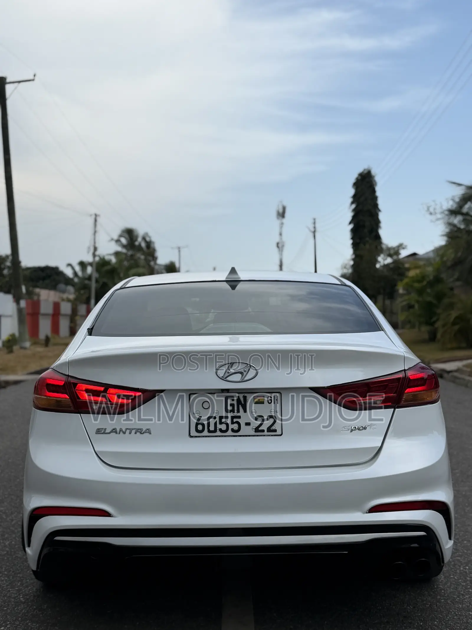 Hyundai Elantra Sport 2018 White
