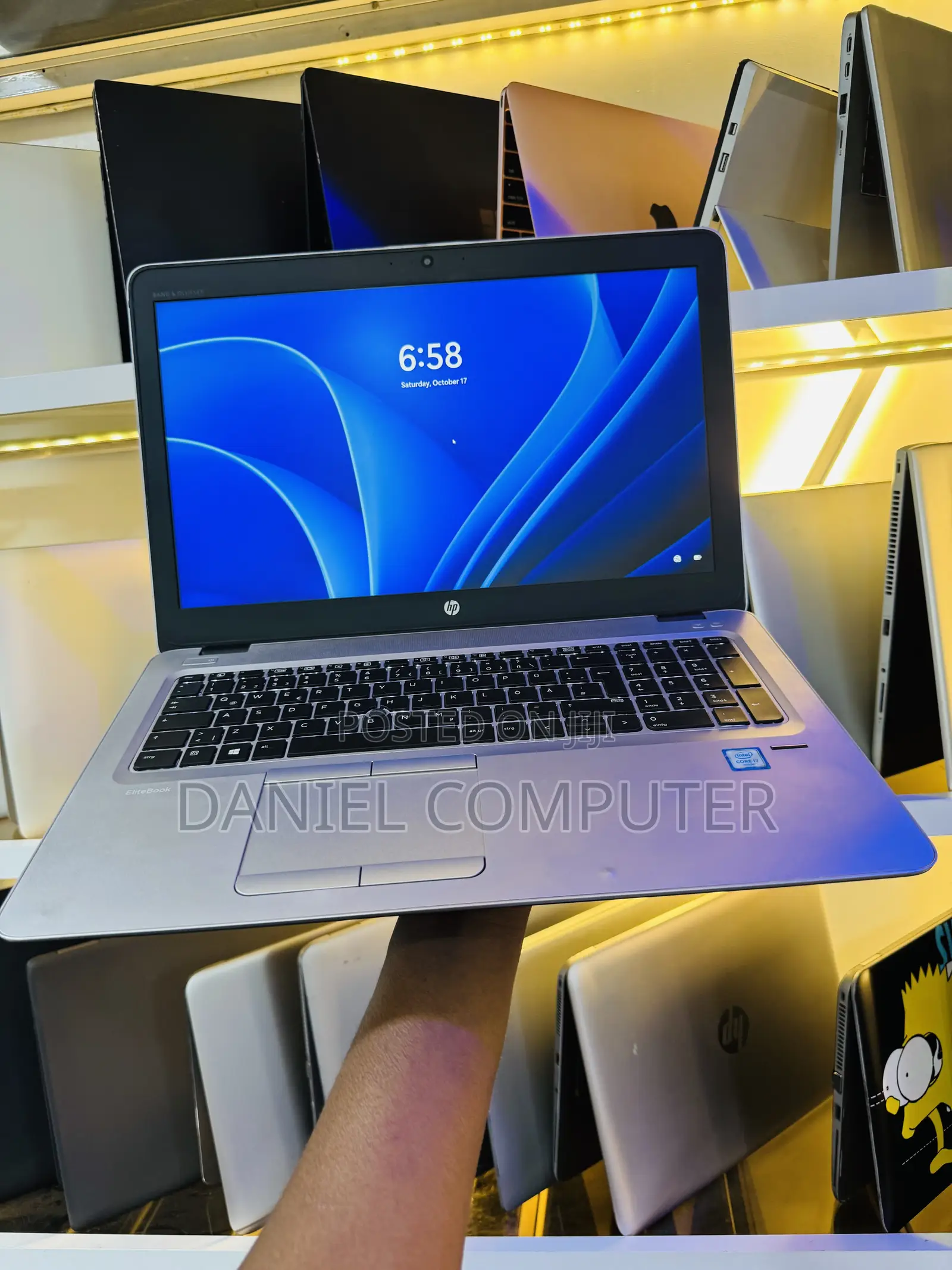 Laptop HP EliteBook 850 G3 8GB Intel Core i7 SSD 256GB