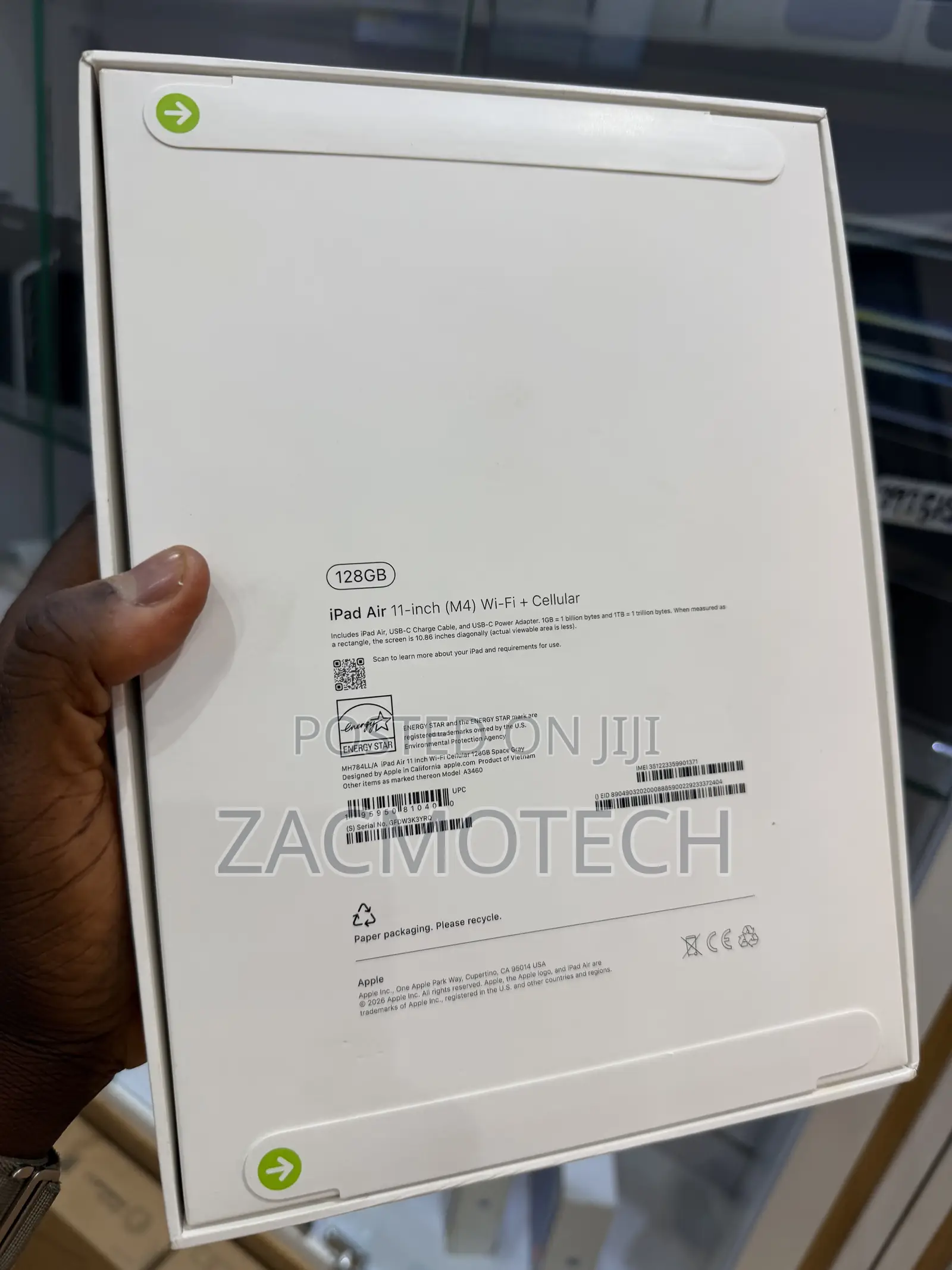 New Apple iPad Air 11 (2026) 128 GB Gray