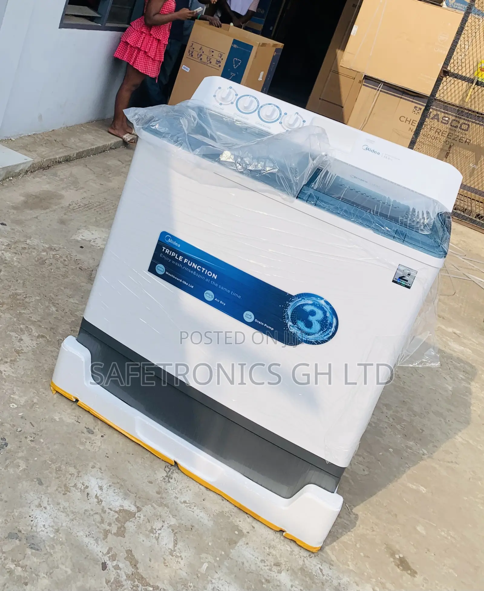 Essential WashPerfect Midea 18kg TopLoad WashingMachine