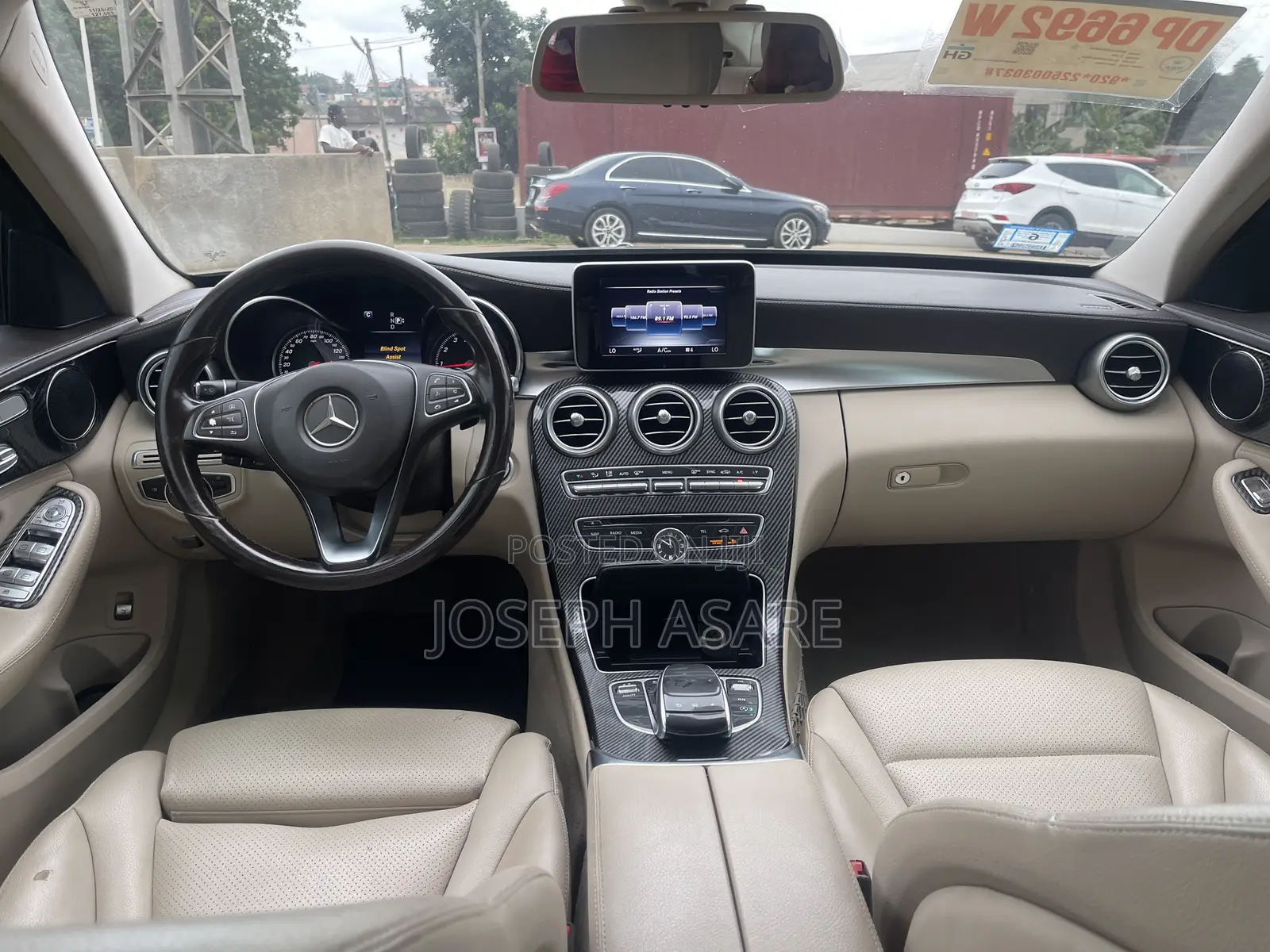 Mercedes-Benz C300 2015 Black