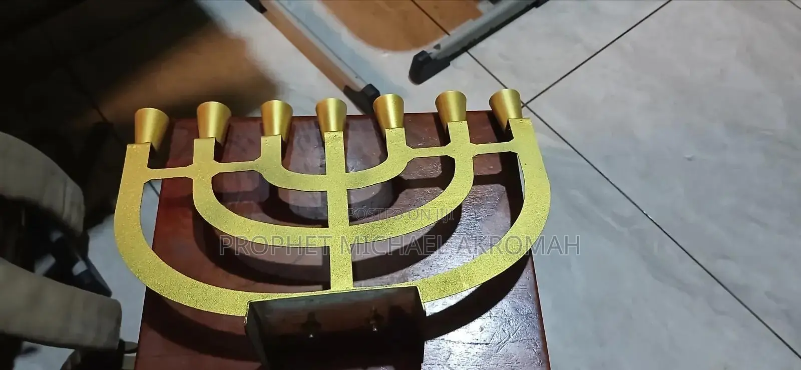 Seven Candle Holder Stand