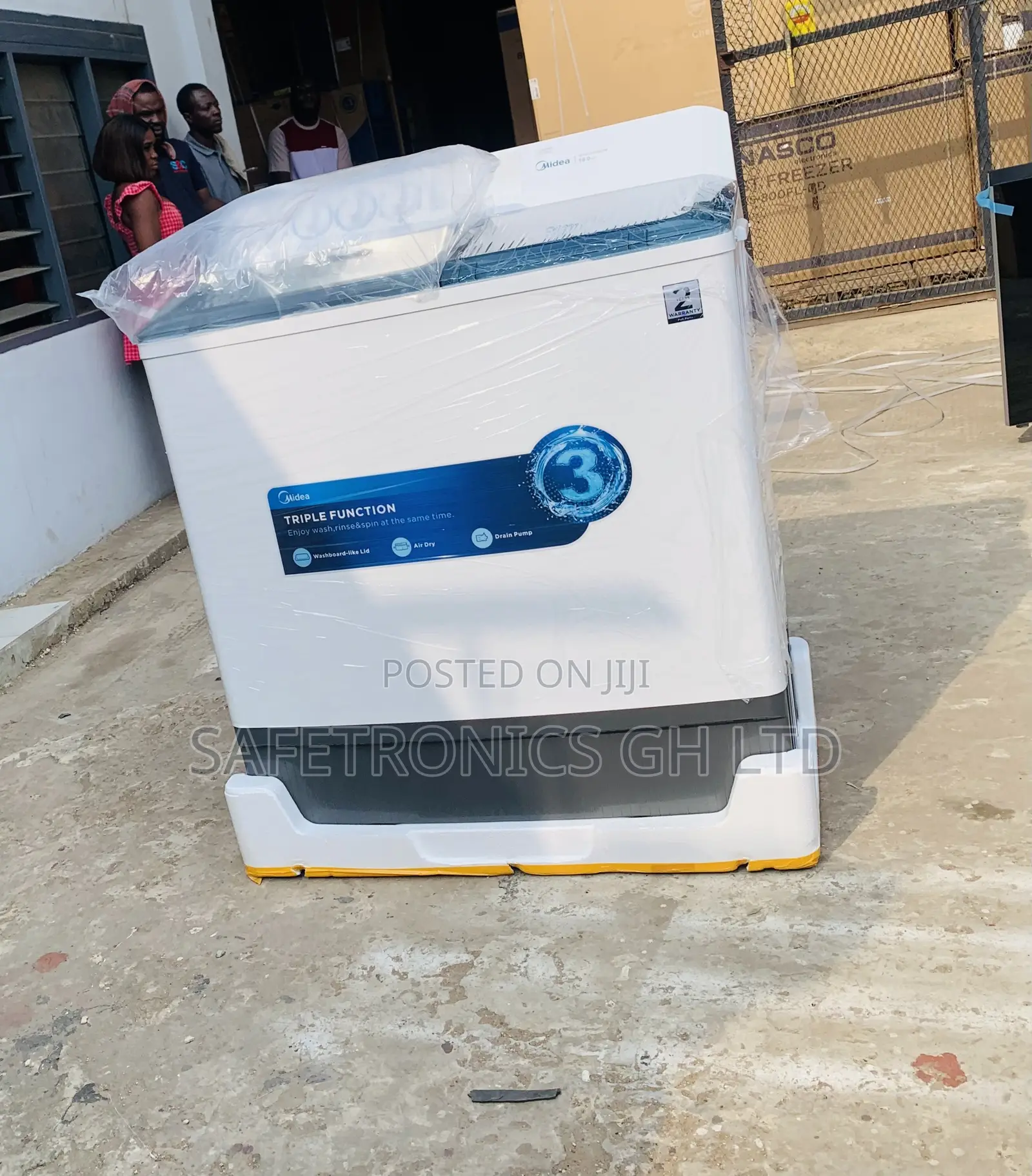 Buy Midea SpinSmart 18kg TopLoad White WashingMachine