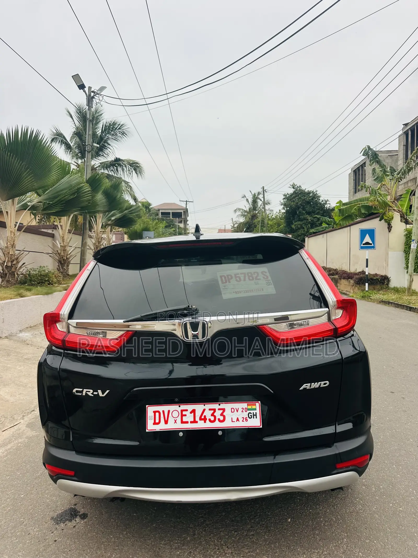 Honda CR-V EX-L AWD 2018 Black