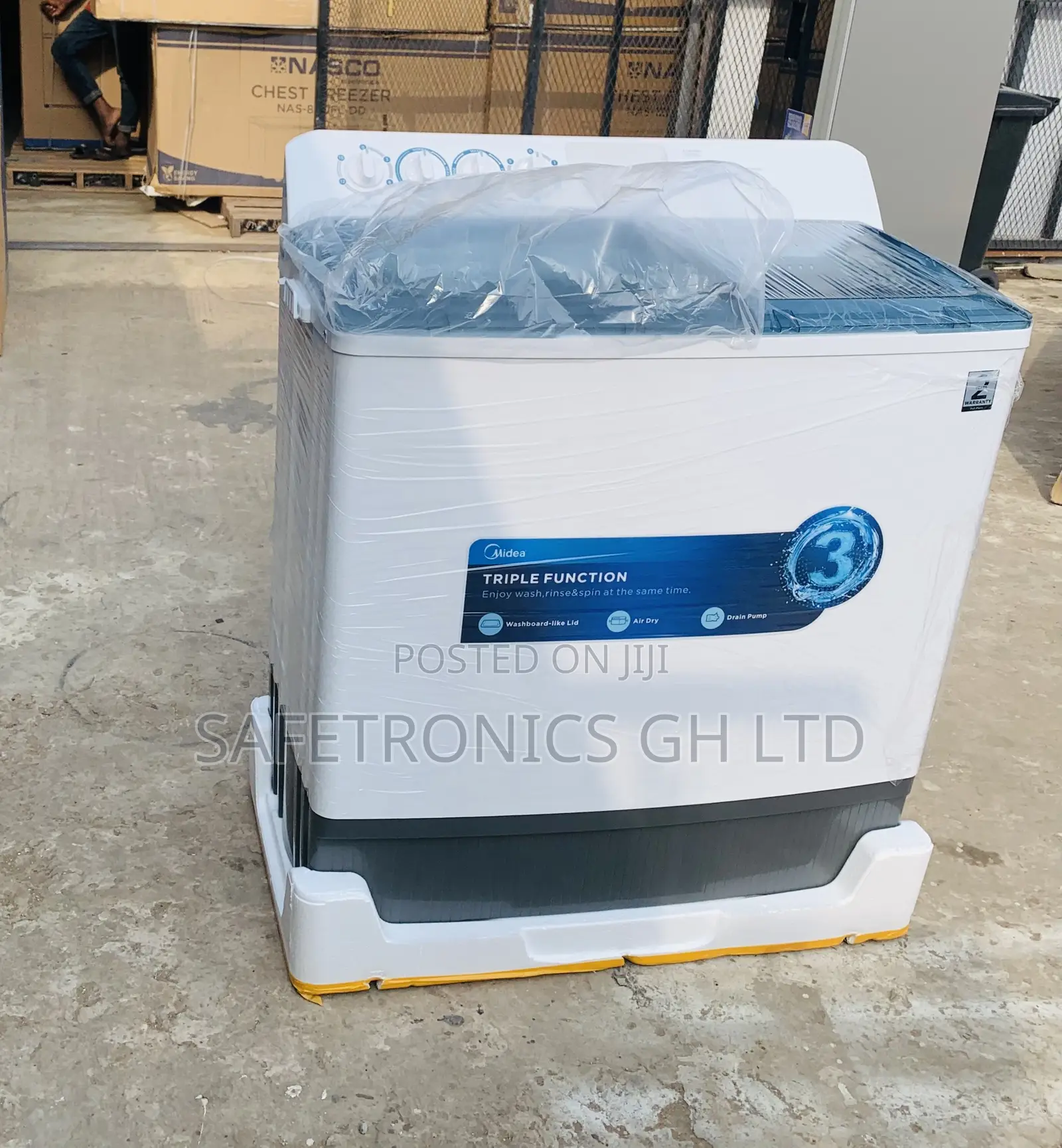 Grab Good WashElite 18kg Top Load Midea WashingMachine