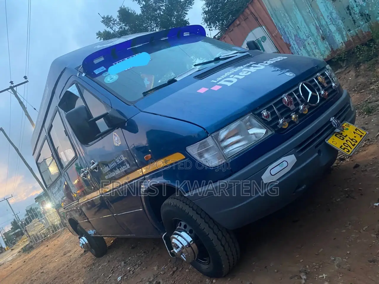 Mercedes-Benz Sprinter 2002 Blue