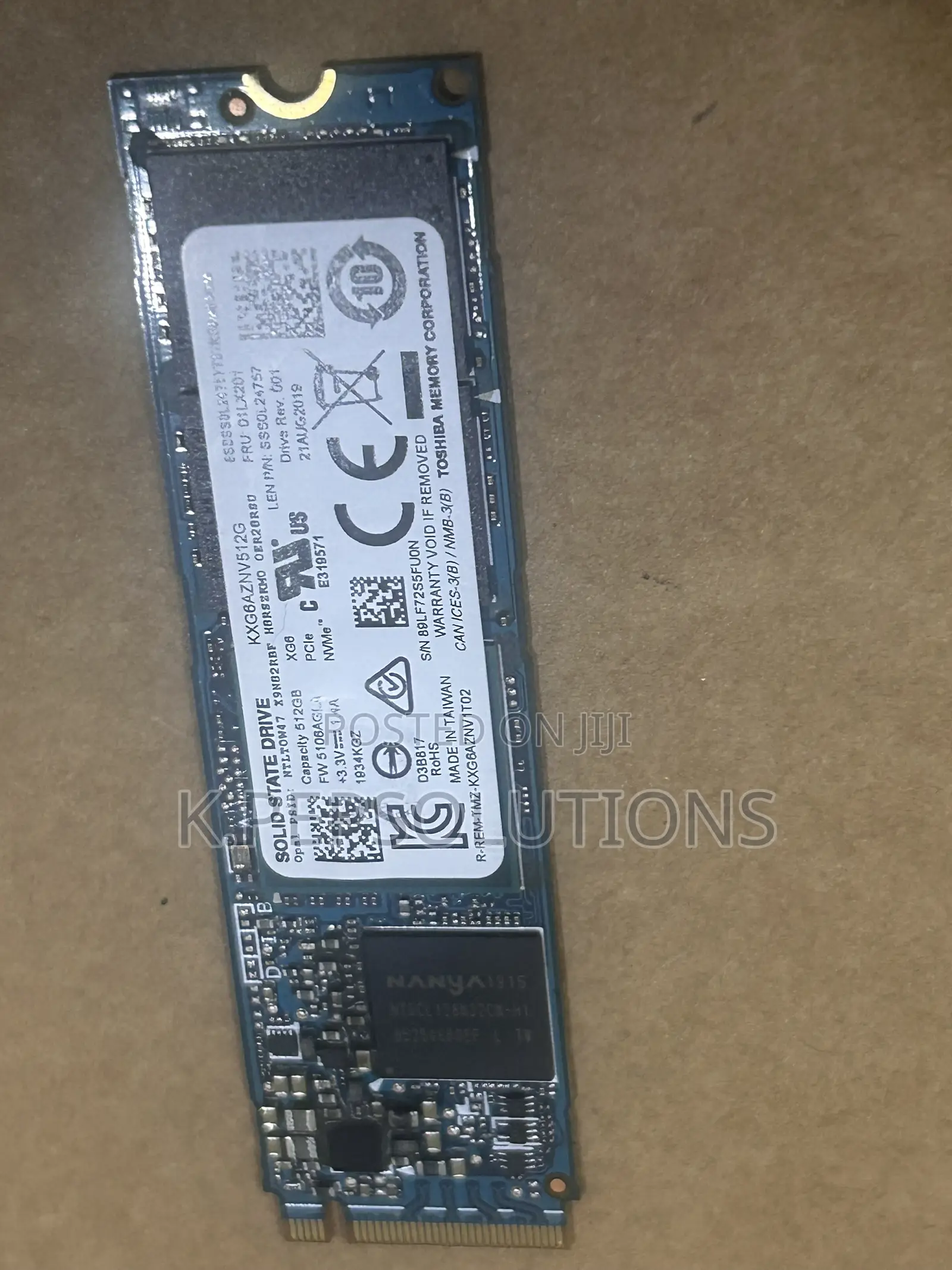 512GB Nvme SSD