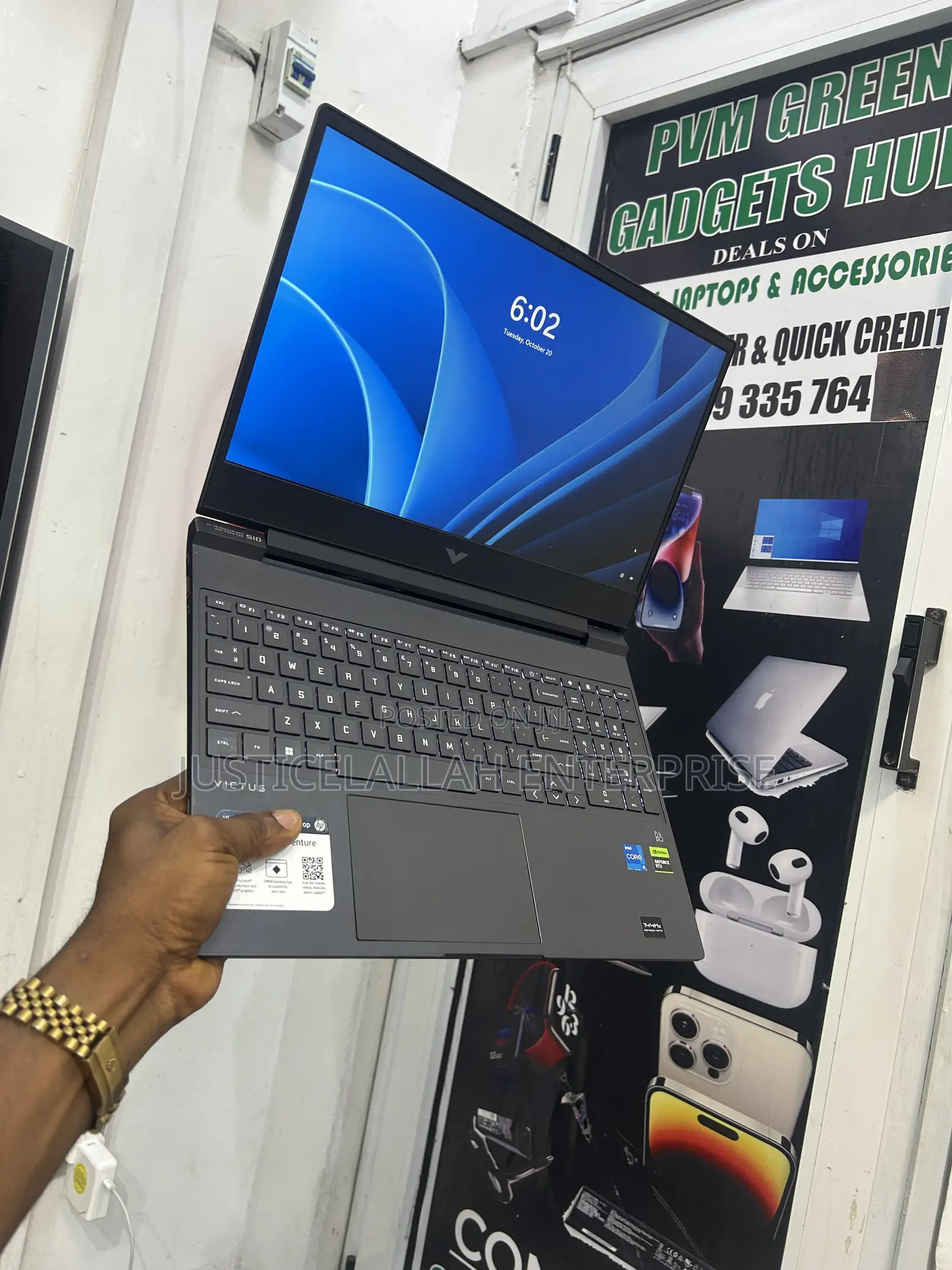 Laptop HP Victus 15 16GB Intel Core i5 SSD 512GB