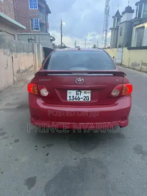 Toyota Corolla S 4dr Sedan (1.8L 4cyl 4A) 2010 Red