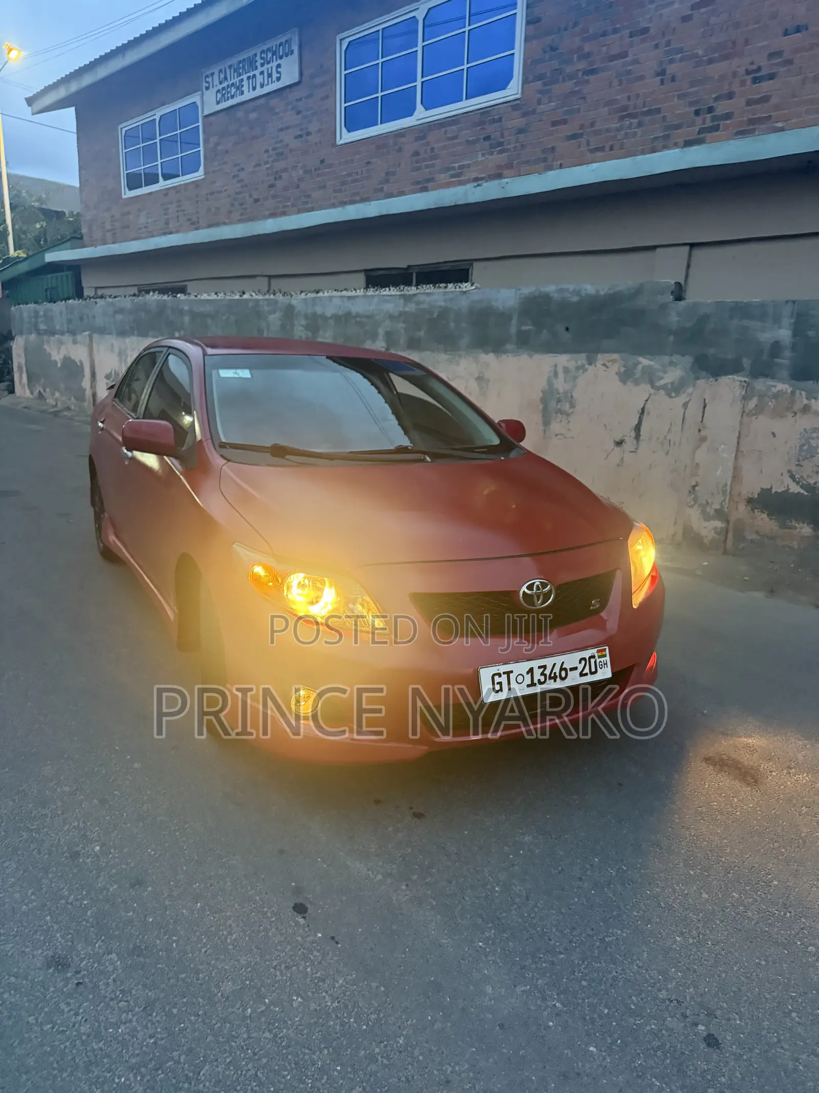 Toyota Corolla S 4dr Sedan (1.8L 4cyl 4A) 2010 Red