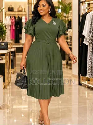 Zenoria Elegant Women's Office Dress