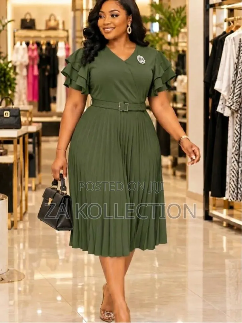 Zenoria Elegant Women's Office Dress