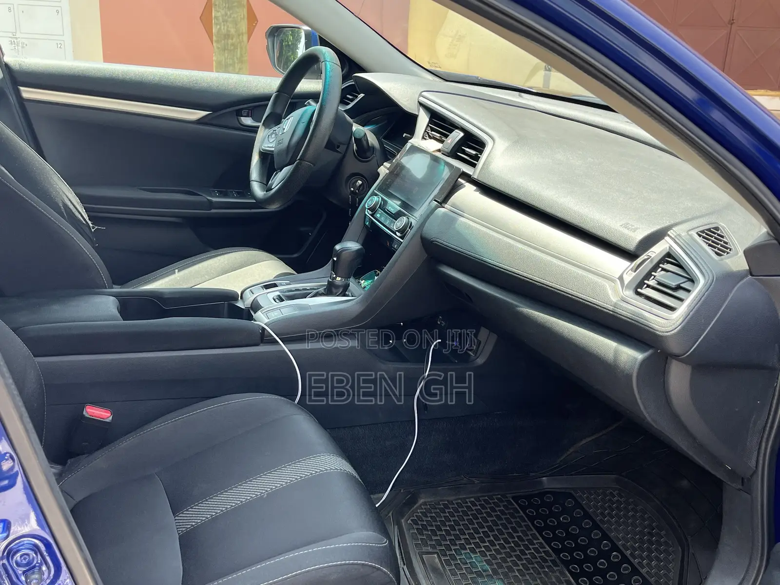 Honda Civic EX 4dr Sedan (1.5L 4cyl) 2016 Blue