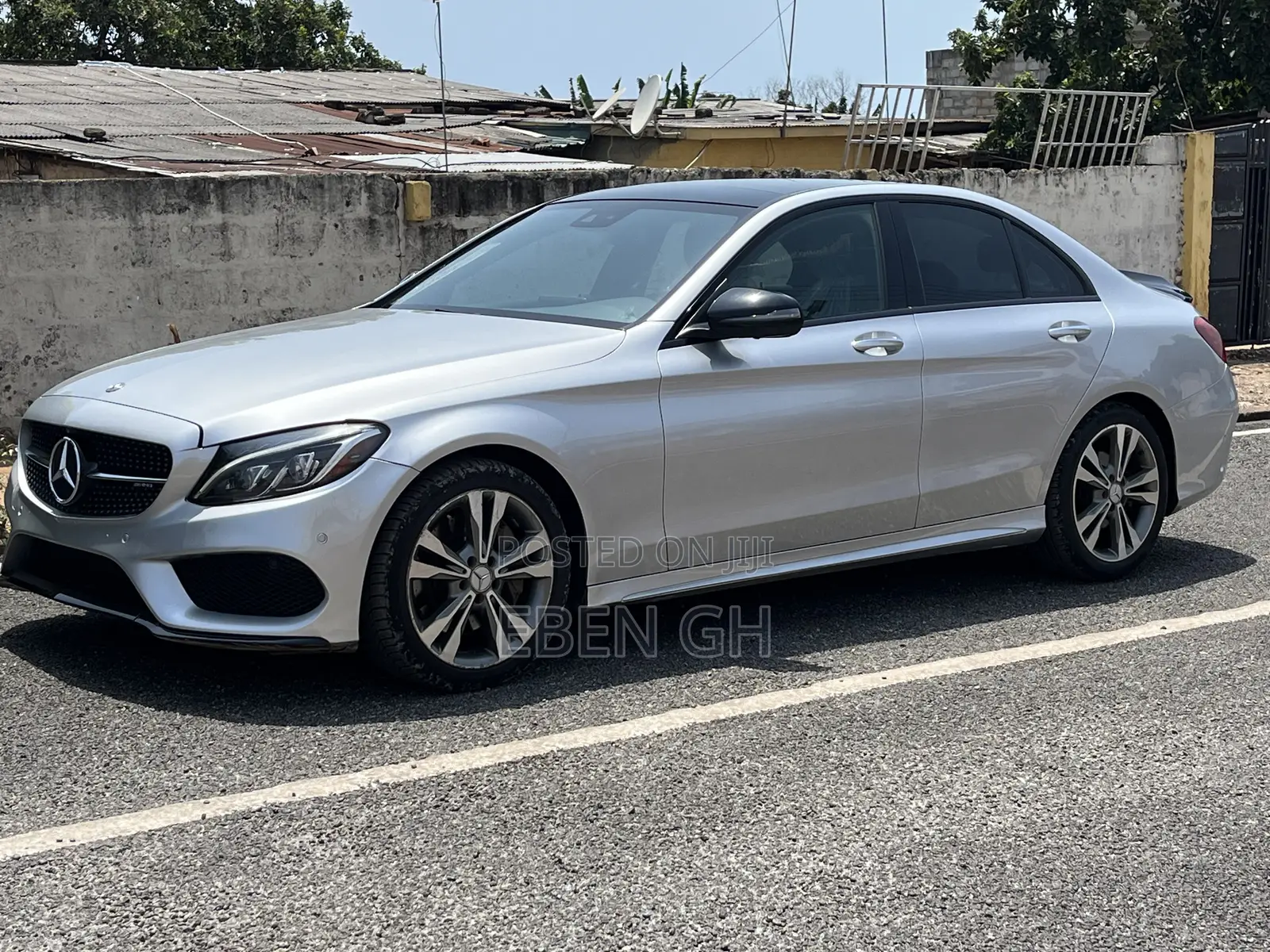 Mercedes-Benz C300 Base C300 AWD 4MATIC Sedan 2018 Silver