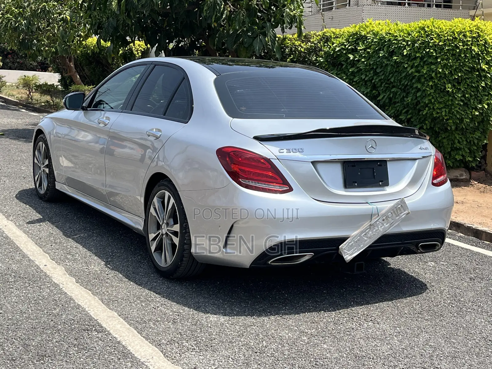 Mercedes-Benz C300 Base C300 AWD 4MATIC Sedan 2018 Silver