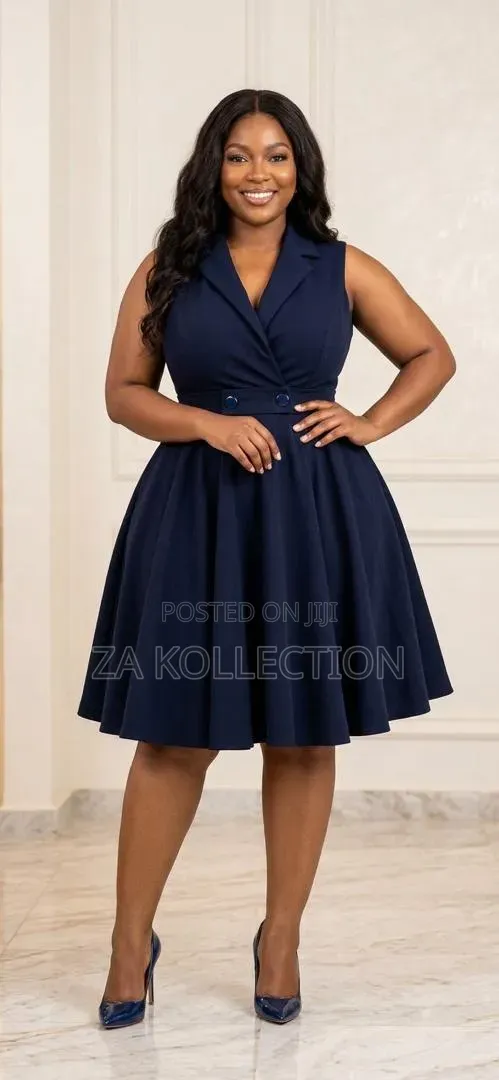 High End Ladies Official Flare Dress