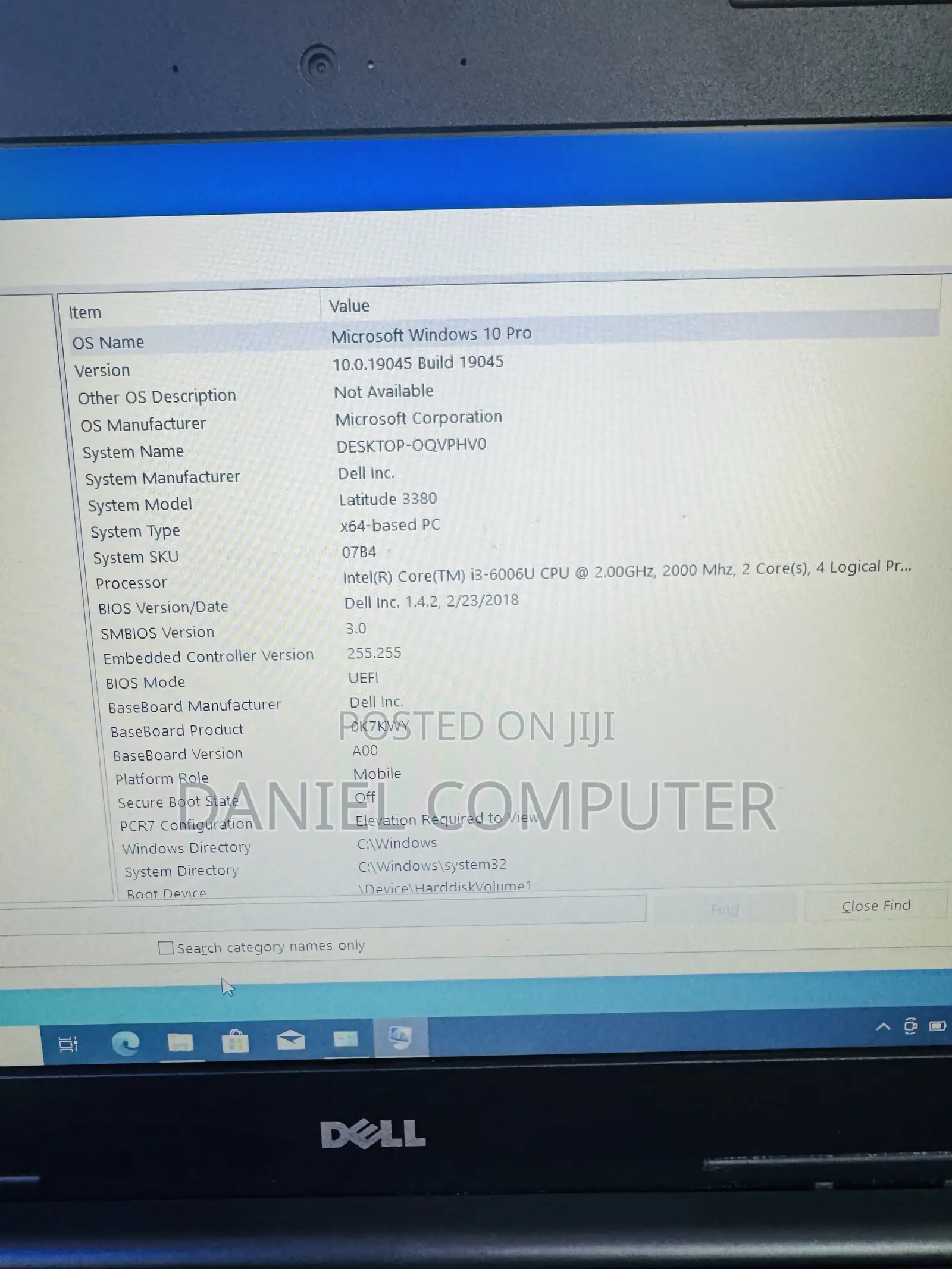 Laptop Dell Latitude 3380 8GB Intel HDD 500GB
