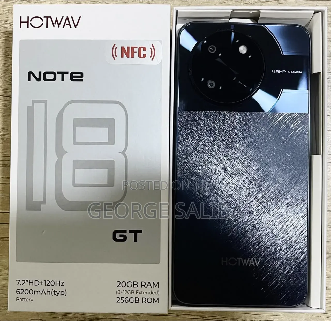 Hotwav Hyper 7 Pro 256 GB Black