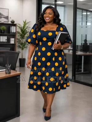 Women's Blueblack Pleated Flare Dress