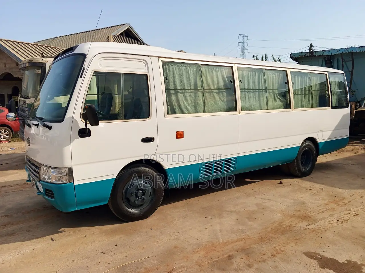 Toyota Coaster 2012 White