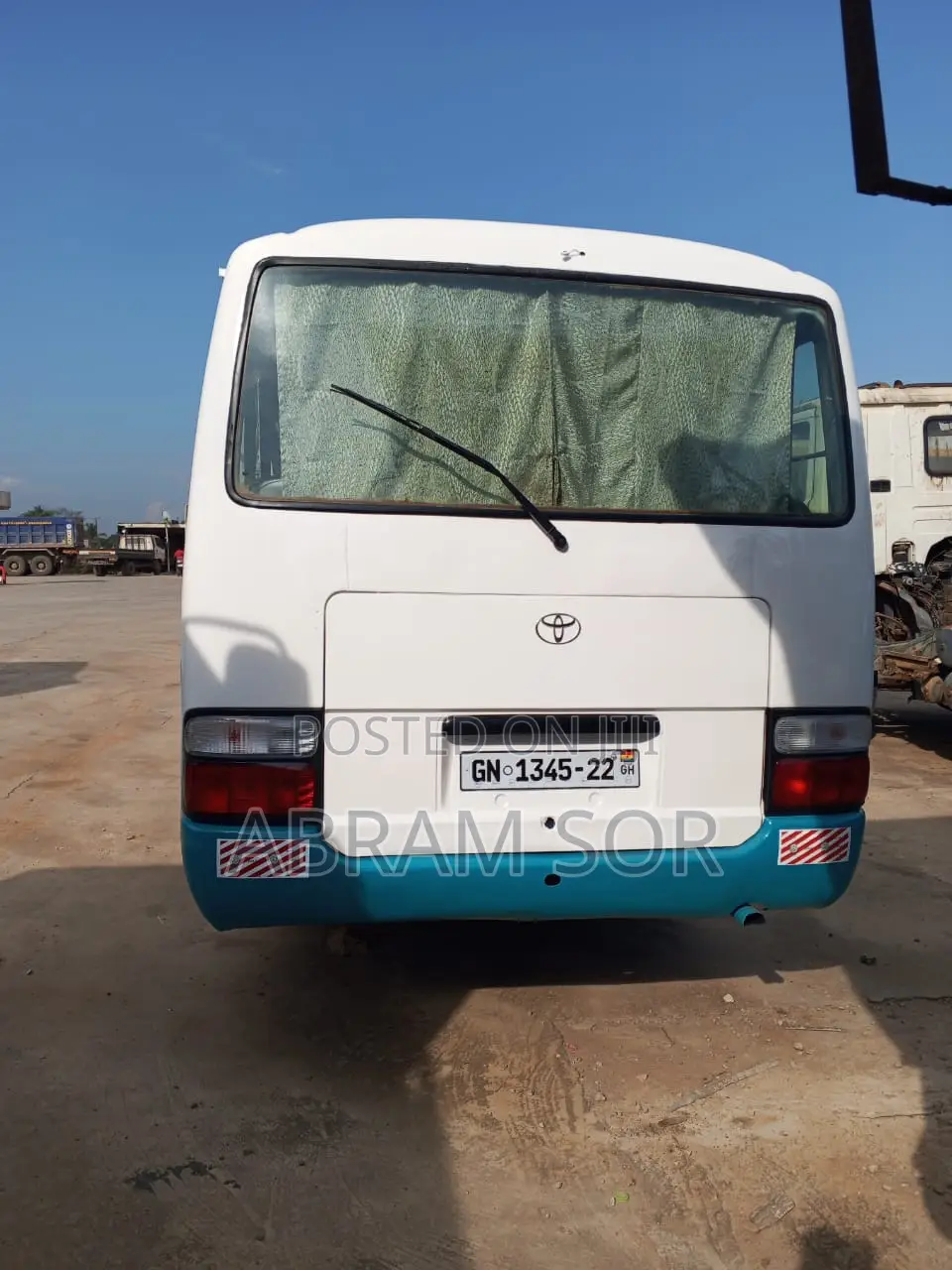 Toyota Coaster 2012 White