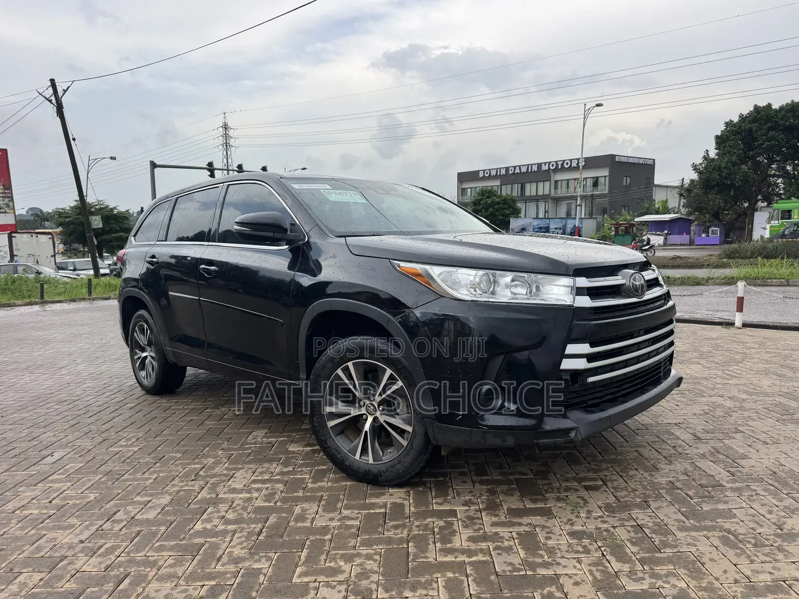 Toyota Highlander LE 4x2 (2.7L 4cyl 6A) 2018 Black