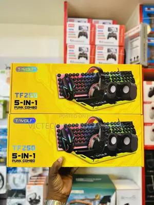T-Wolf 5 in 1 Gaming Keyboard