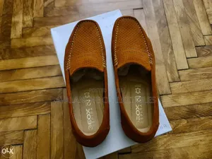 Geox Perforated Tan Loafers Size 42 and 43