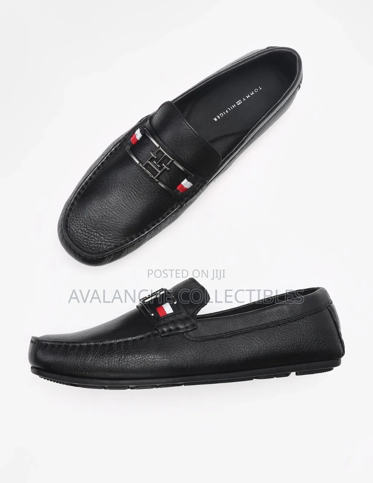 Textured Leather Tommy Hilfiger Loafers Sizes 43 , 44 and 45