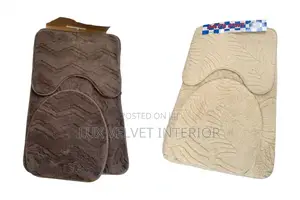 Bathroom Bath Mat Set -Soft & Water Absorbent