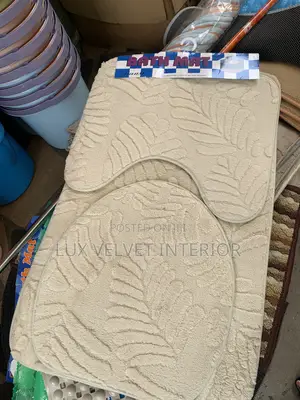 Bathroom Bath Mat Set -Soft & Water Absorbent