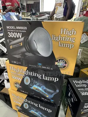 300w High Lighting Camera and Video Lamp