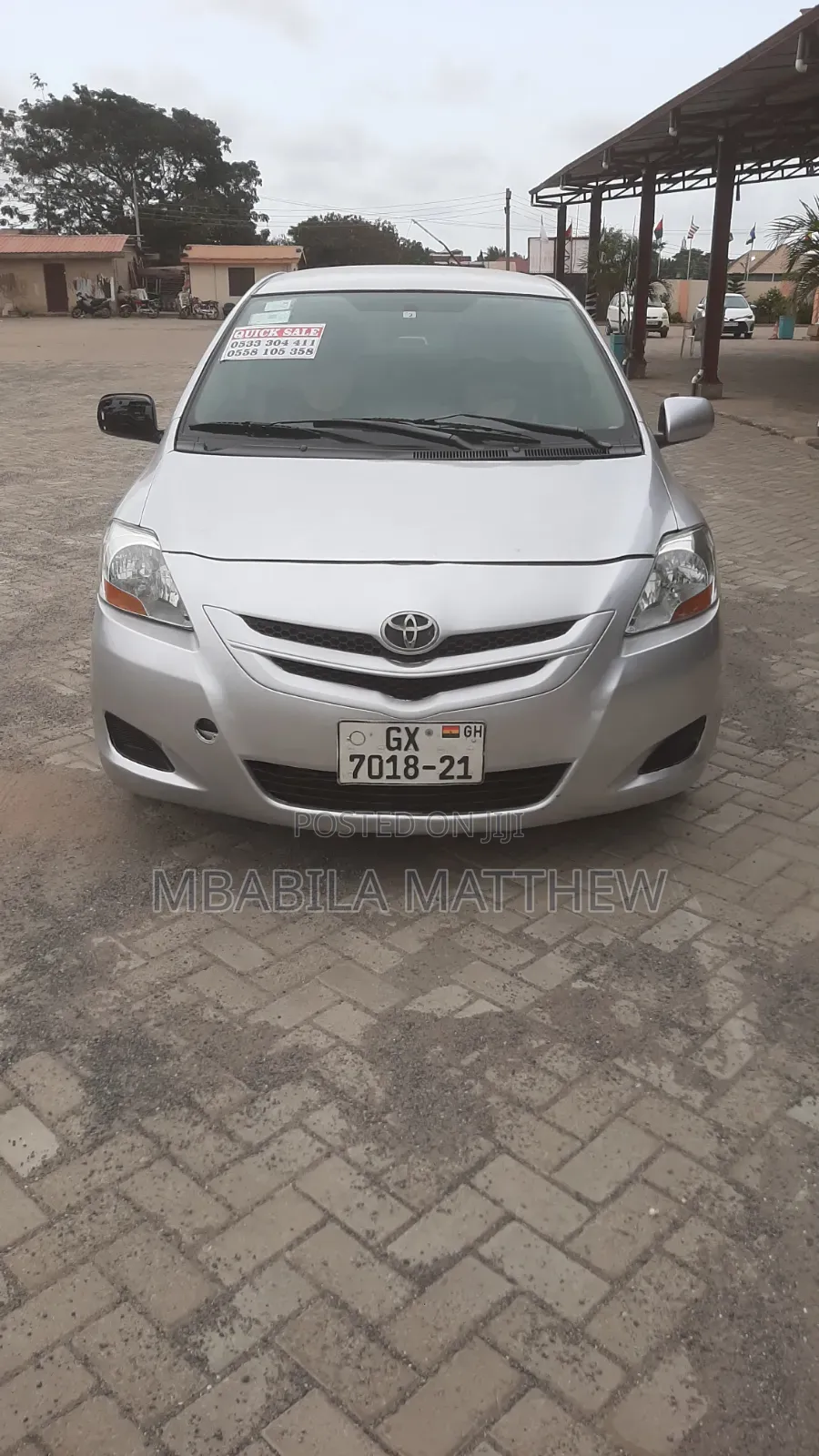 Toyota Belta 2010 Silver