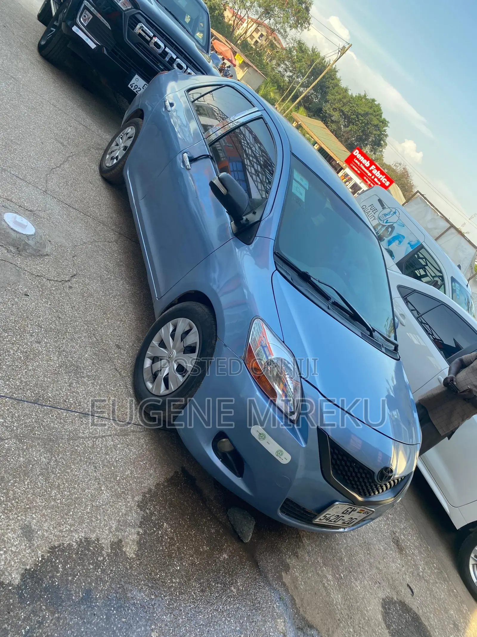 Toyota Belta 2010 Blue