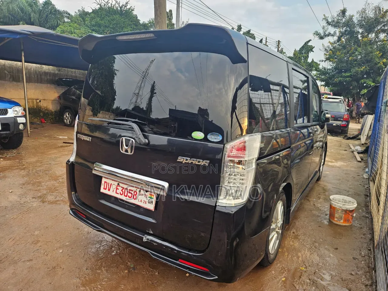 Honda Stepwgn 2011 Black