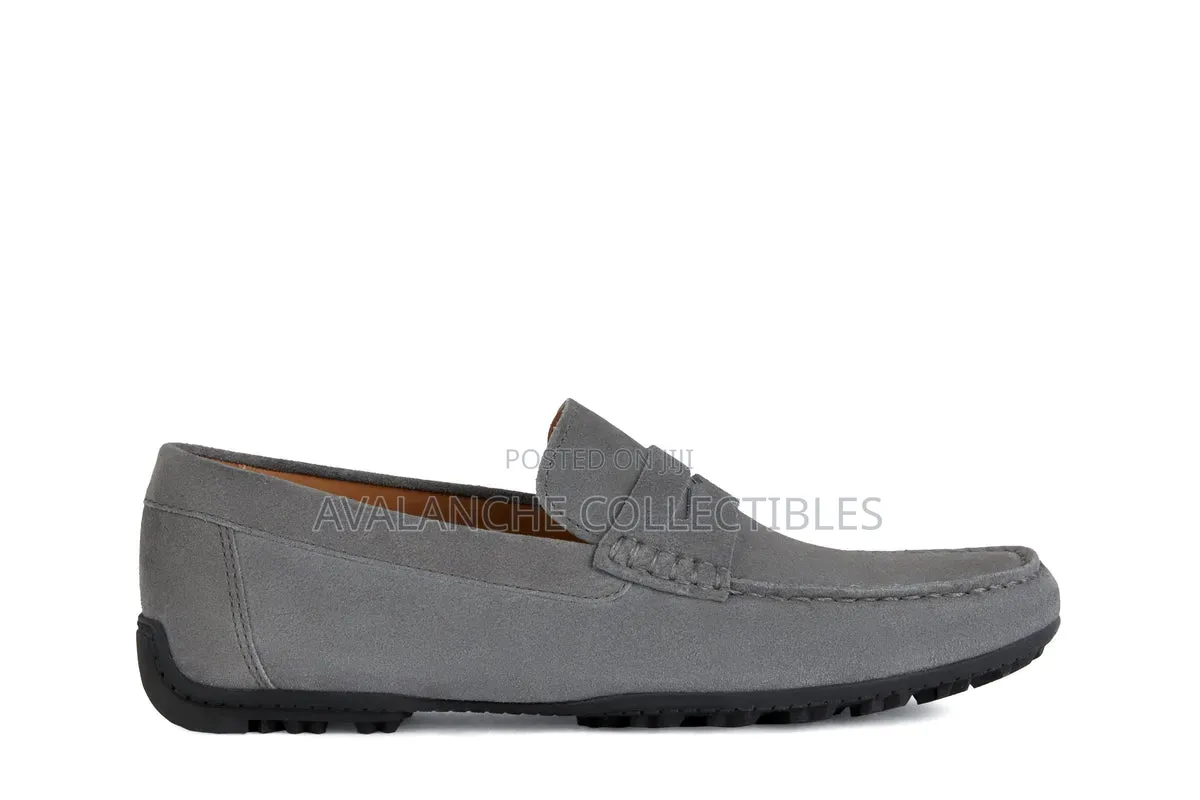 Geox Grey Suede Loafers Sizes 42 and 43
