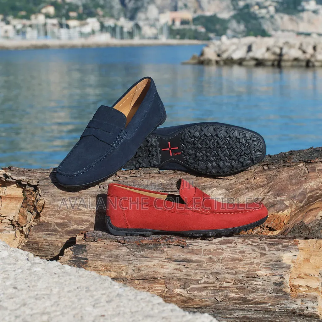 Geox Red Suede Shoes Sizes 42 and 43