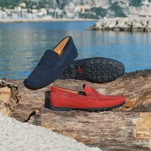 Geox Red Suede Shoes Sizes 42 and 43